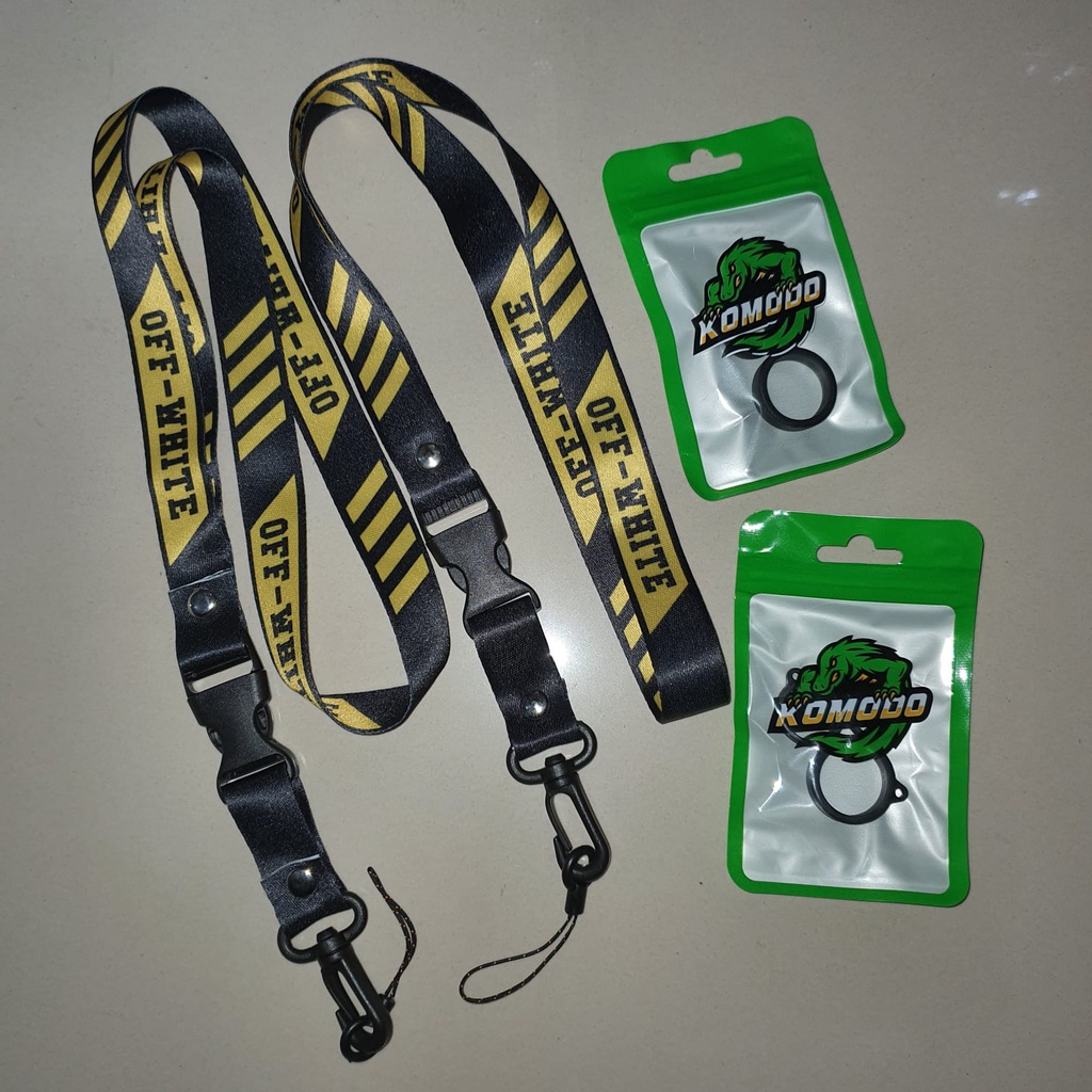 LANYARD 3 O RING (MOTIF RANDOM)