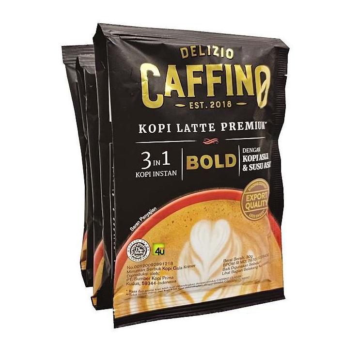 

[PRODUK PQNUT] [READY STOCK] Caffino Bold Latte Premium - 10 sachet @25gr P0K