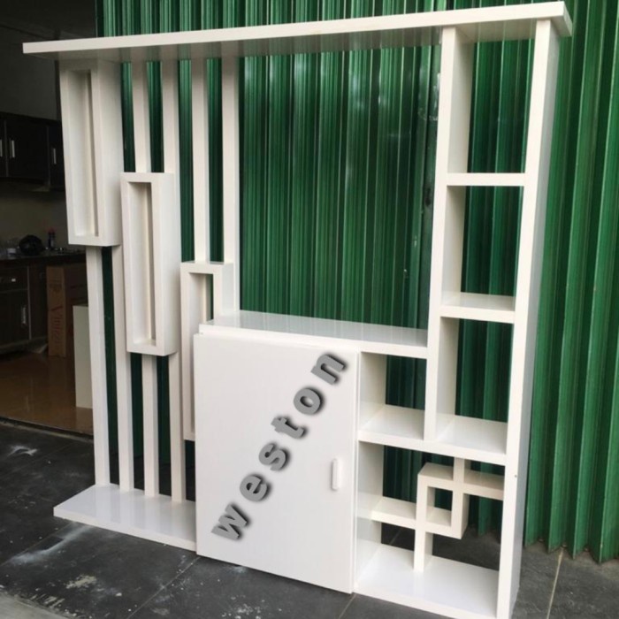 LEMARI PAJANGAN PARTISI PENYEKAT / PEMBATAS RUANGAN MINIMALIS