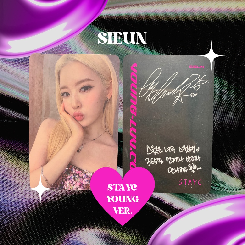 [STAYC OFFICIAL PC] Young Luv - Si Eun