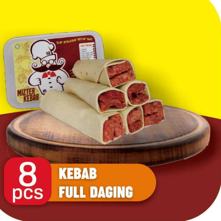 

▶ Kebab Frozen FULL DAGING Premium | MIZTER KEBAB