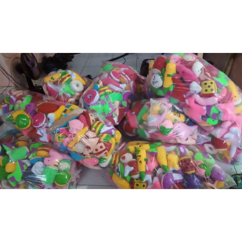 boneka capit per ball isi 100 campur karakter gratis ukuran S 1