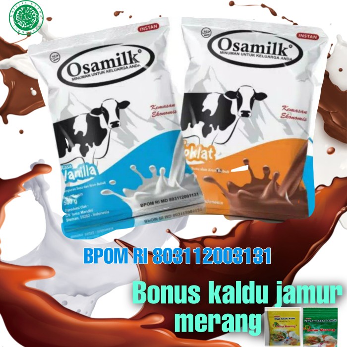 

(BISA COD ) Susu Osamilk original 100% penggemuk badan - Vanila