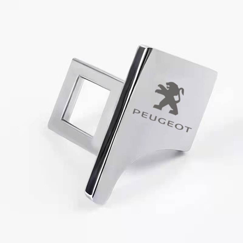 PEUGEOT [new] Concealed Car Safety Buckle Clip Seat Belt Plug Untuk Peugeot206 208 207 307 308 2008 3008 508 408 5008 406