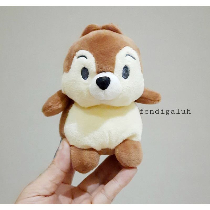 Boneka Tupai Disney Karakter Chip Original Size 12 Cm/ Tupai Disney