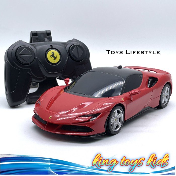 BARU / Mobil RC Remote Control RASTAR Ferrari SF90 Stradale 1:24 (LICENSED)