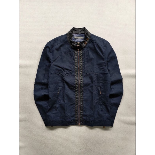ZARA MAN denim couture jacket