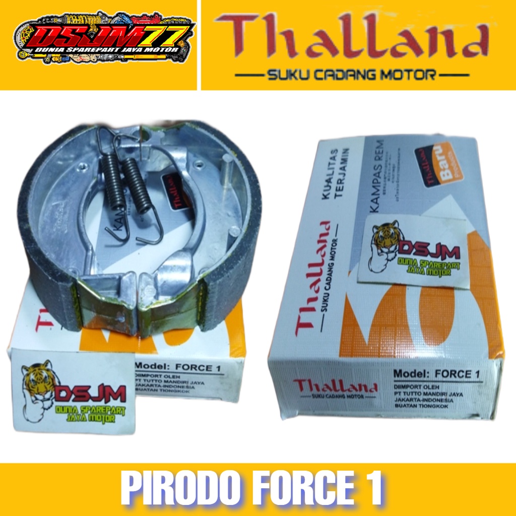 PIRODO F1 / KAMPAS REM BELAKANG FORCE 1 THALLAND