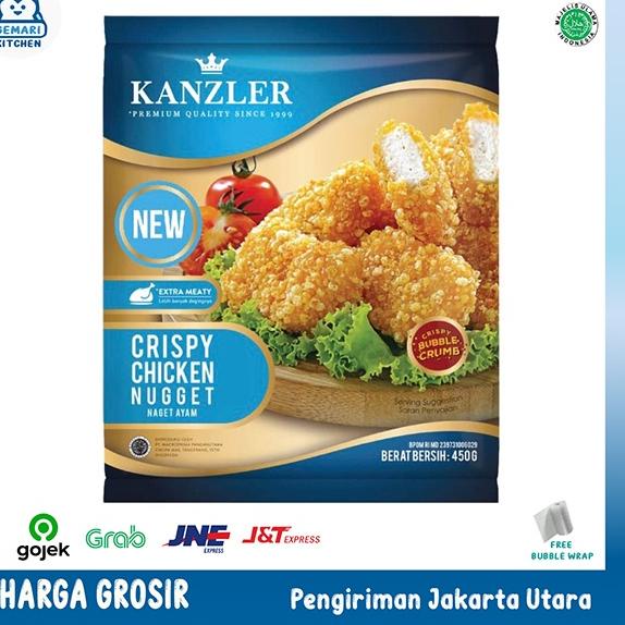 

Original KANZLER CRISPY CHICKEN NUGGET 450 GRAM .,,.,.,