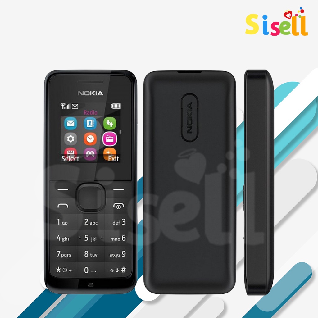 Nokia 105 2016 FM Hp murah Mobile Phone dual SIM