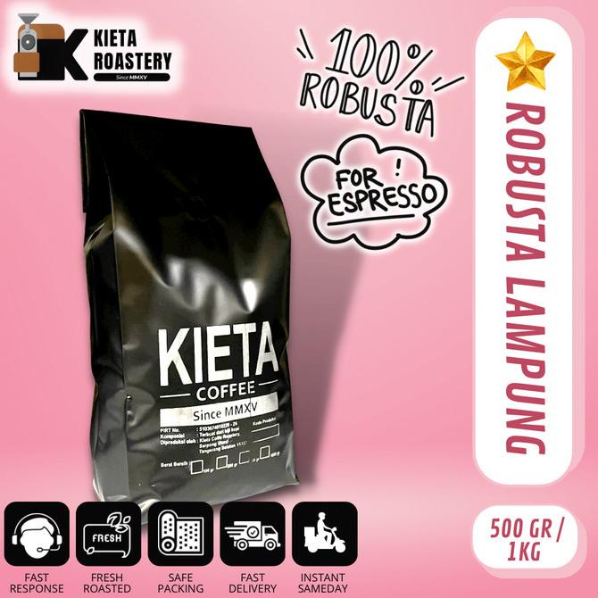 

[BISA COD] Biji Kopi Robusta Lampung 1KG