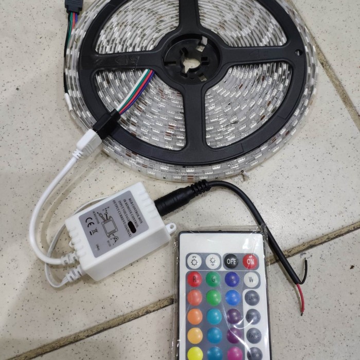 Lampu Led 5050 Rgb 24Volt Dc 8 Meter #Original