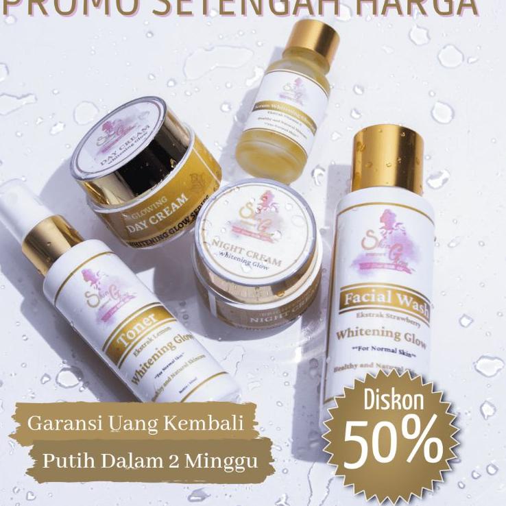 せ PEMUTIH KULIT WAJAH 5X LEBIH CEPAT SkinGlow Treatment cream glowing WHITENING EXTRA GLOW BPOM MR98