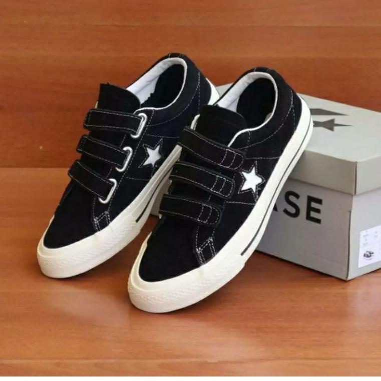 [H-G1G[☎] converse 70s one star velcro top produk