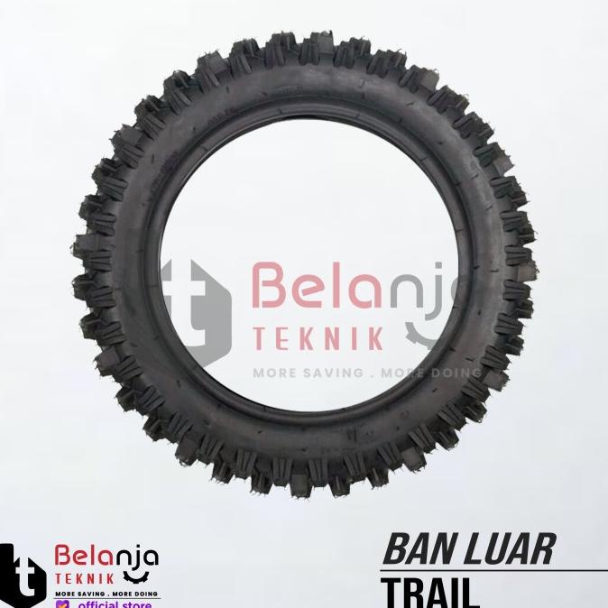 Ban Luar Trail Ring 10 Inchi - - Spaprepart Motor Mini Trail belanjate77