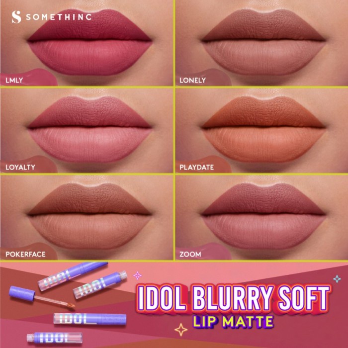 Somethinc Idol Blurry Soft Lip Matte - Lip Cream