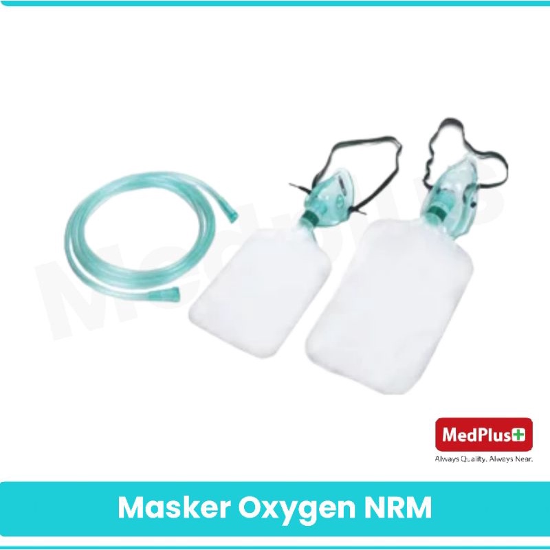Masker Oksigen NRM Dewasa/ Anak Satuan