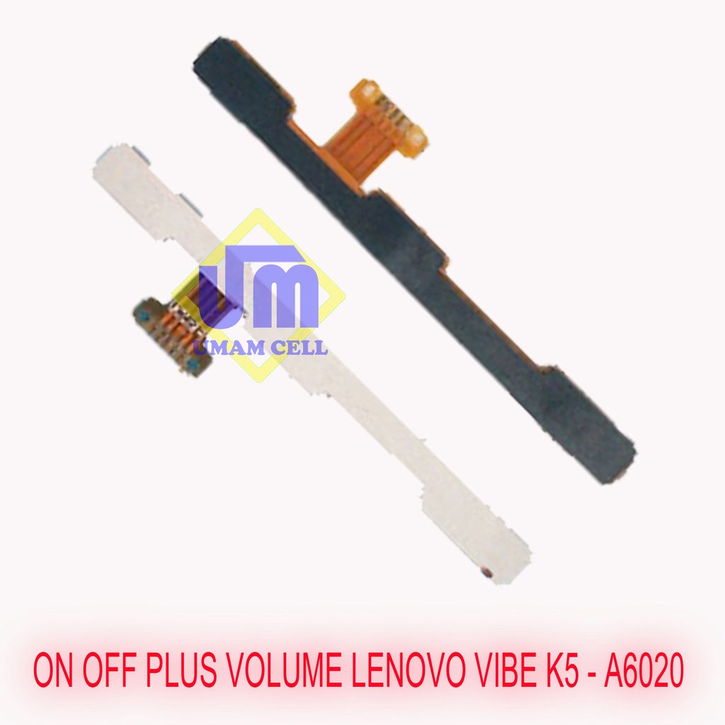 FLEXIBEL ON OFF VOLUME LENOVO A6020 VIBE K5 K5 PLUS ORIGINAL