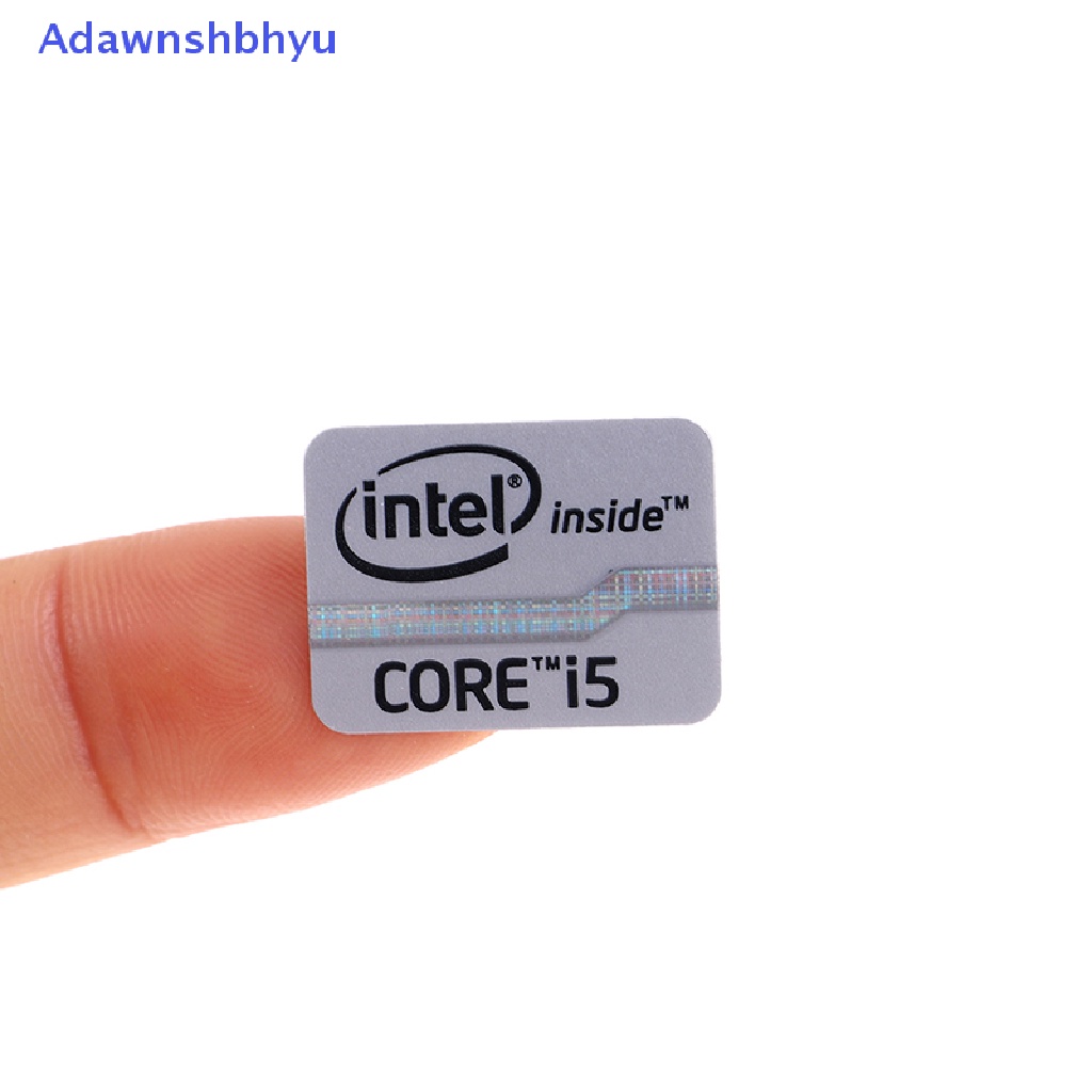 Adhyu 5pcs Stiker Label Kinerja Ultrabook Logo Laptop Intel Core I3 I5 ID