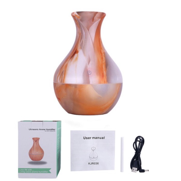 

Promo Ultrasonic Humidifier Aroma Essential Oil Diffuser 130ml -Marble White Diskon