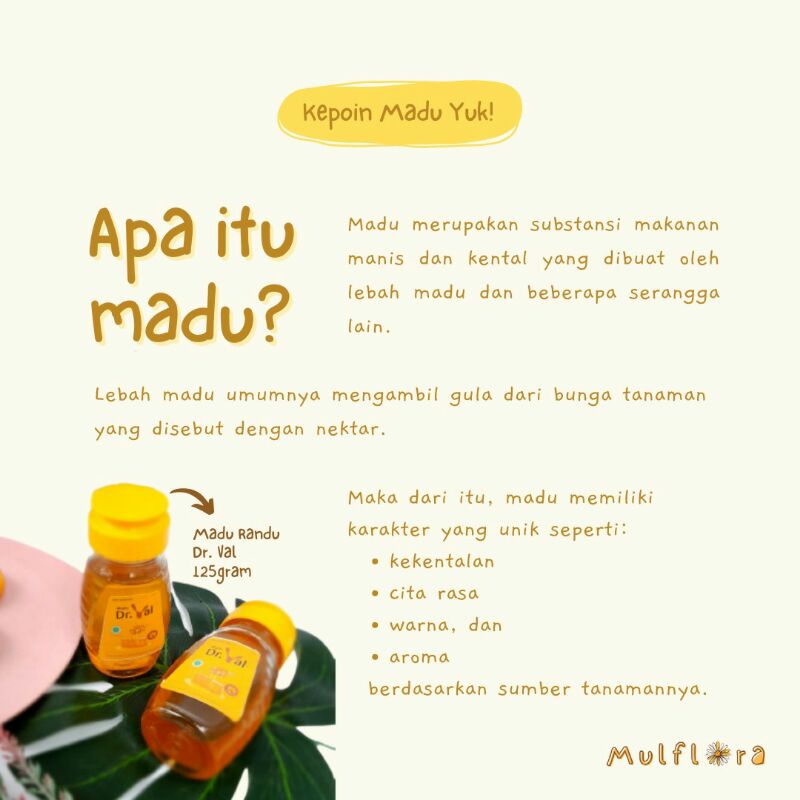 

MADU MURNI 100% Asli "PURE HONEY