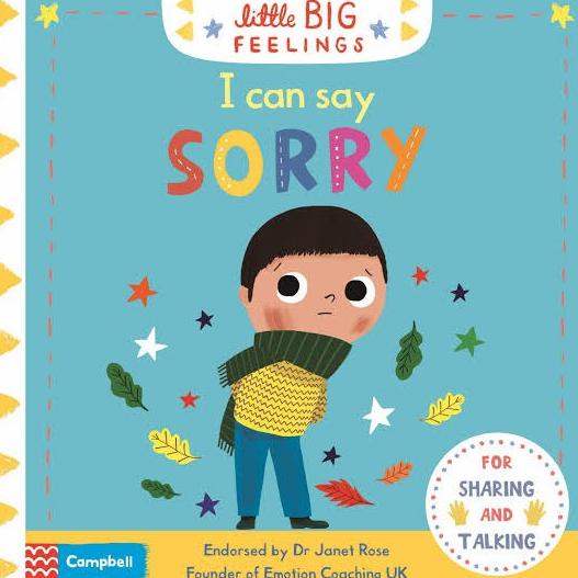 

Campbell Little Big Feelings I Can Say Sorry. Buku Cerita Anak Import