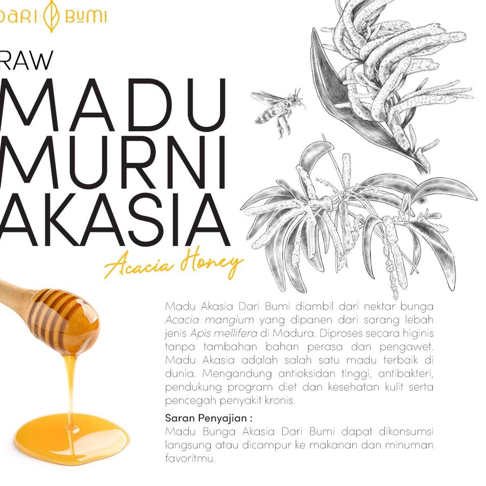 

1.1 Flas SALE Madu Murni Akasia Asli 350 gr daribumi .,..,.,,,,.,