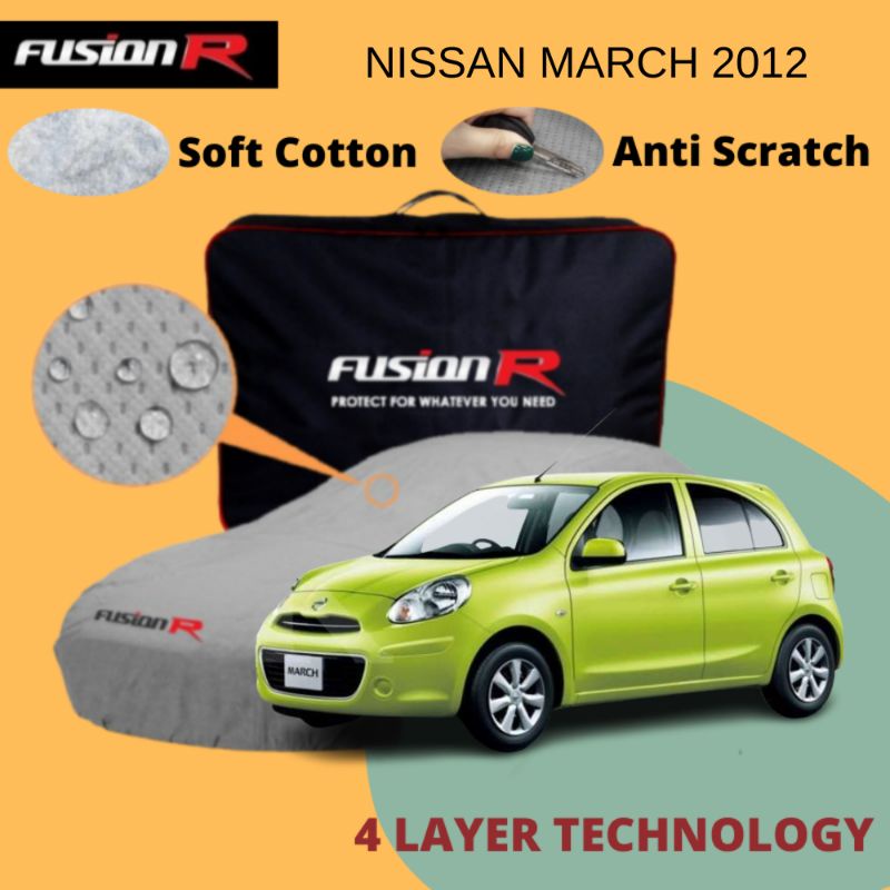 COVER MOBIL NISSAN MARCH 2012 / SARUNG MOBIL MARCH 2012