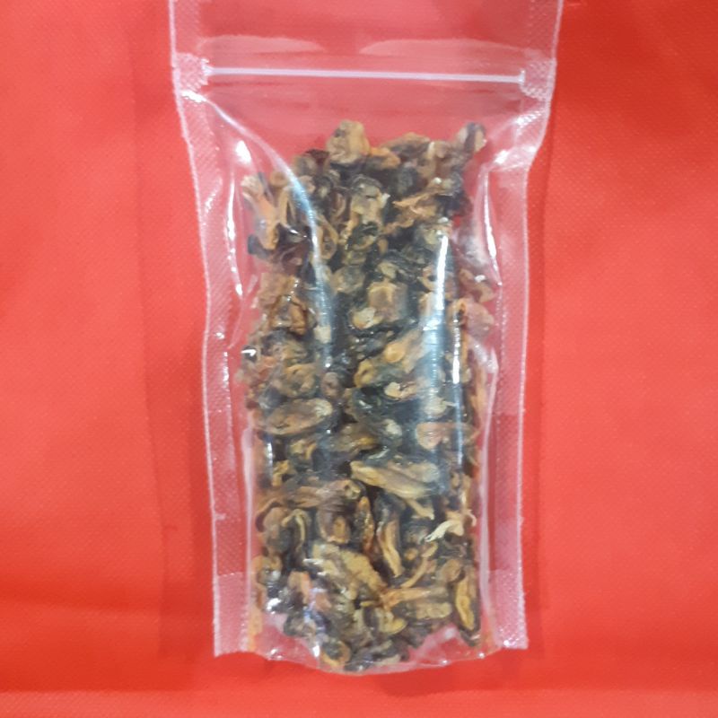 

Daging Tiram Kering 100gr uk bisa kecil/besar sesuai panen. Tirem kering / Tamcoy / Tam Coy / O Kua