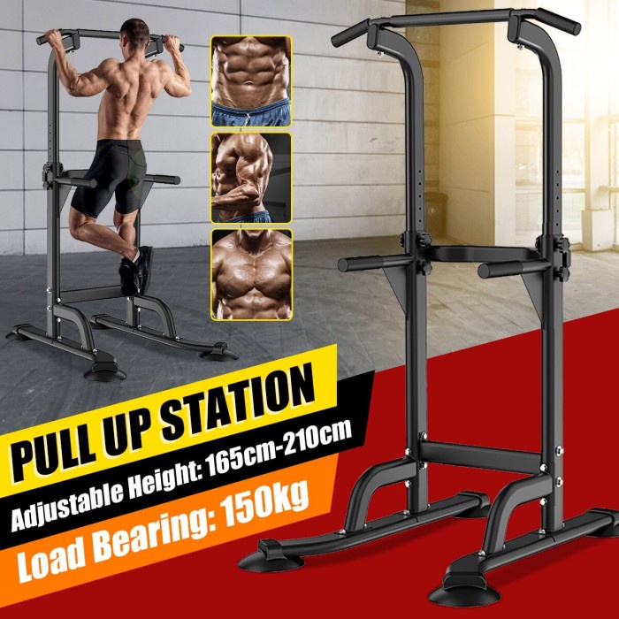 Pull Up Pull Up Bar Station Portable Multifungsi Chin Up