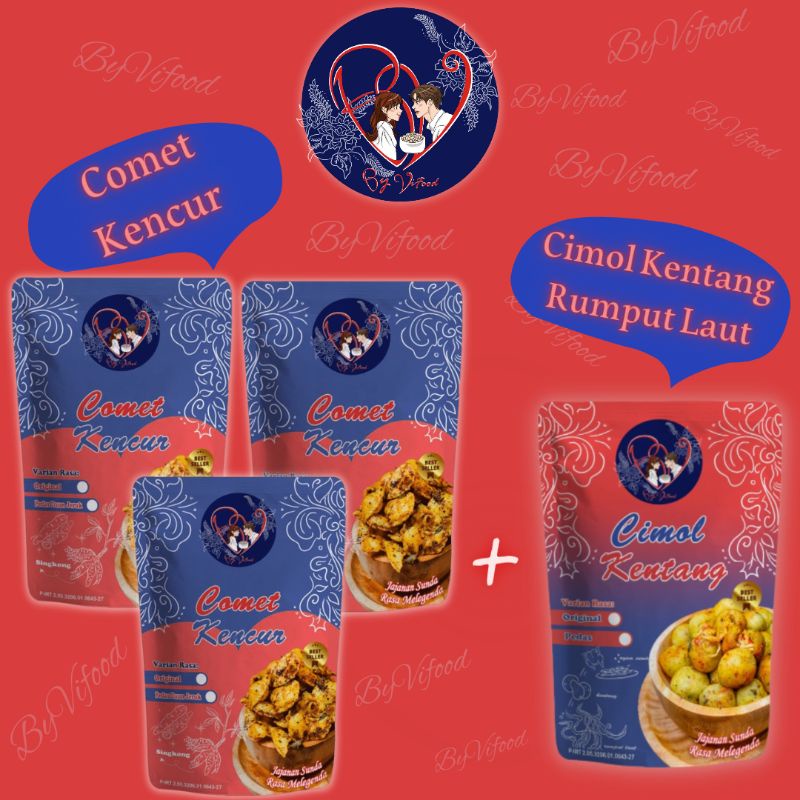 

PROMO!!! COMET KENCUR BUY 3 FREE 1 CIMOL KENTANG BYVIFOOD