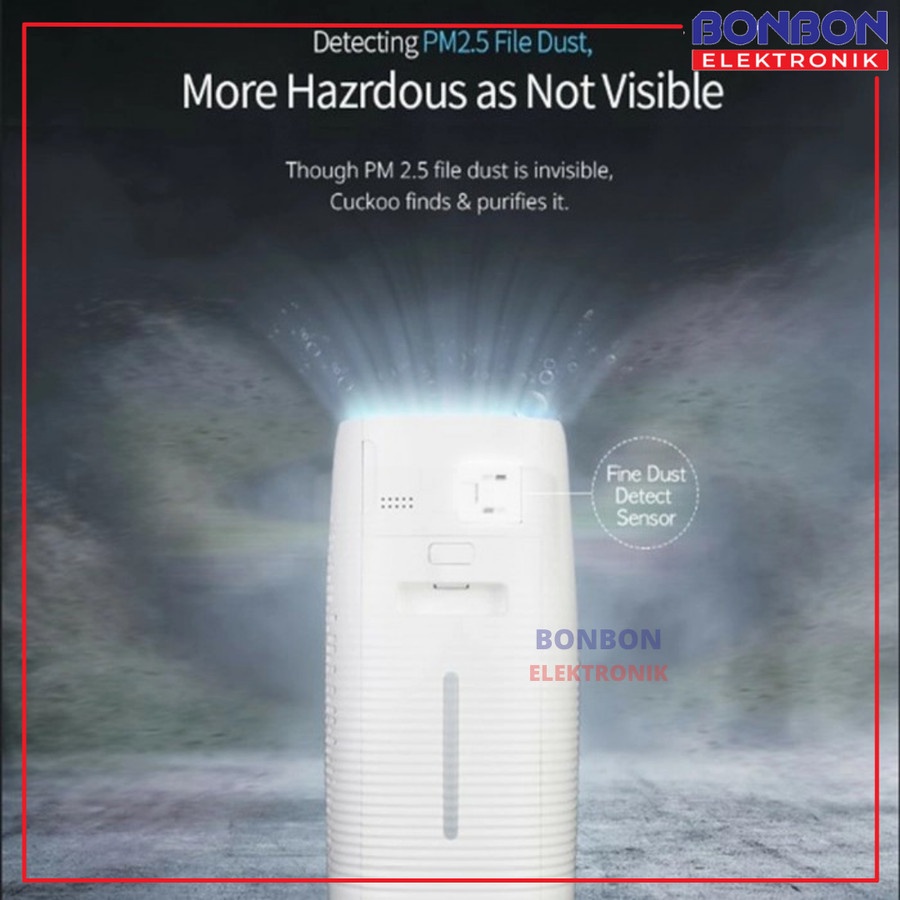 CUCKOO Air Purifier CAC-C1220FW C-Eco+ HEPA 14 38m2 Plasma Ionizer H14