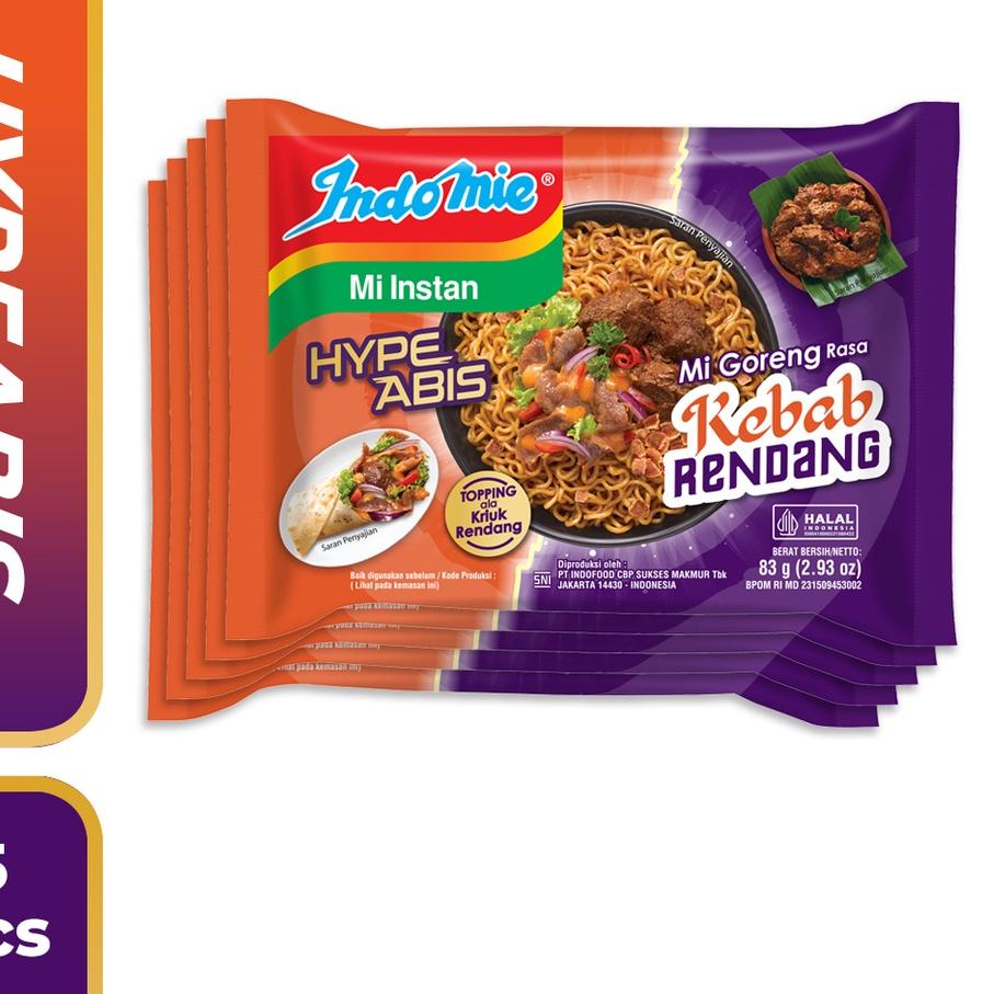 

HR6♢ 20 Pcs - Indomie HypeAbis Mix 4 Flavors Barang Terlaris