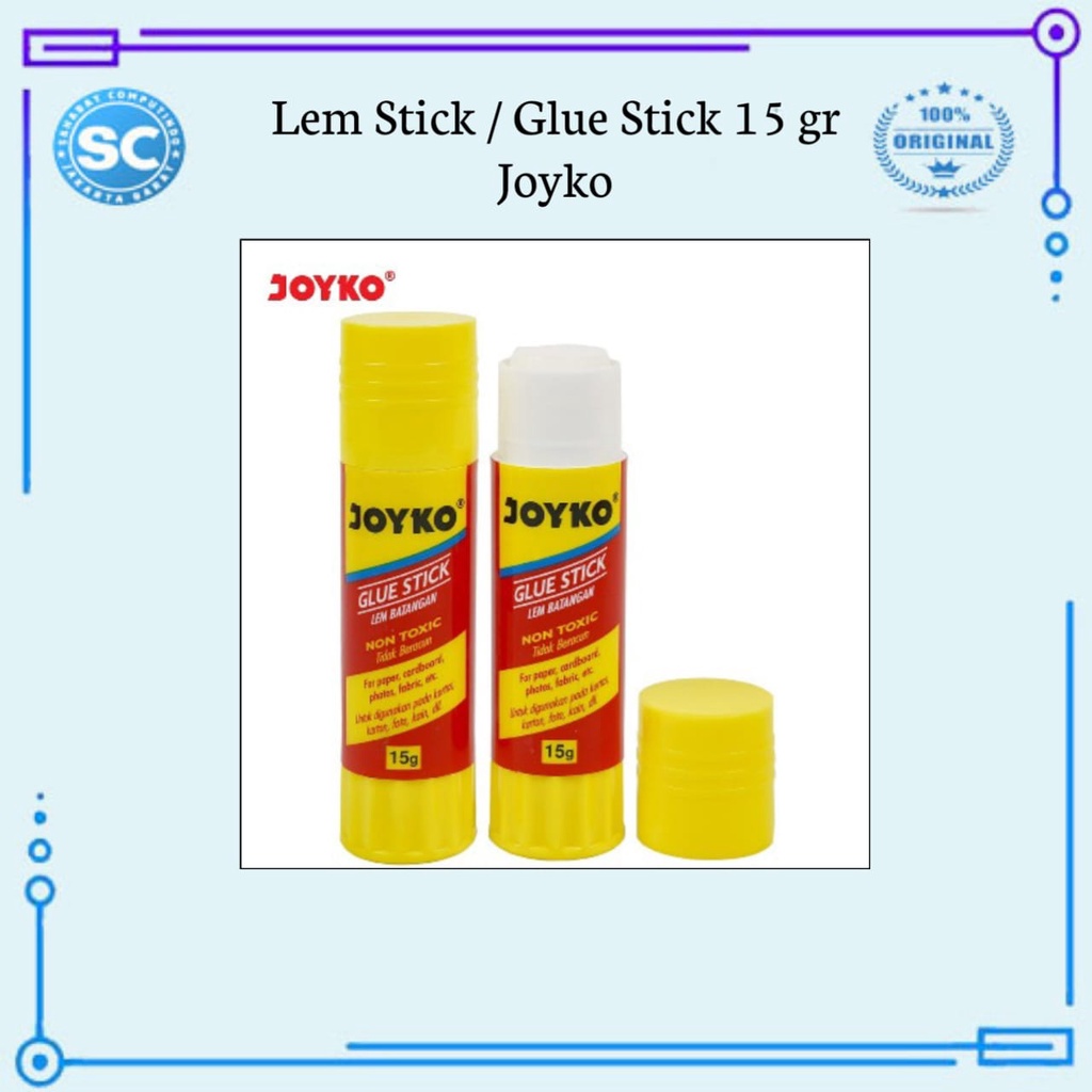 

Lem Stick / Glue Stick 15 gr Joyko