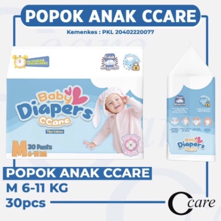 POPOK BAYI C CARE AIR DIAPERS