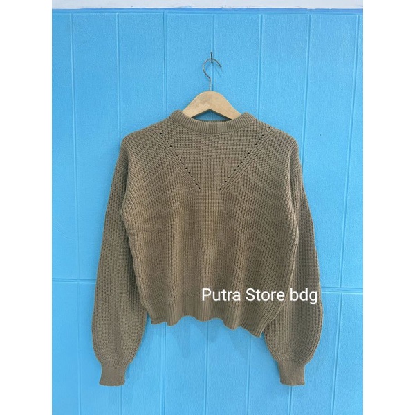 CESIE SWEATER RAJUT SIDO BOLONG PREMIUM