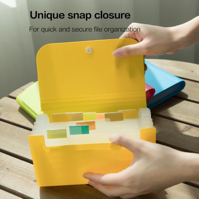 

Deli E5561 Expanding File/Expanding File - Expanding File Snap A6 13P