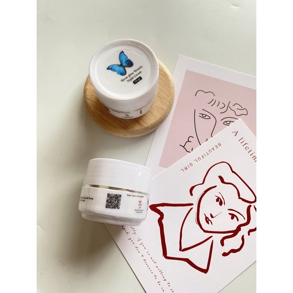 ❣️Igcollection❣️ Night Cream riran beauty kupu kupu/ Cream Malam riran glow / cream riran glow / rir