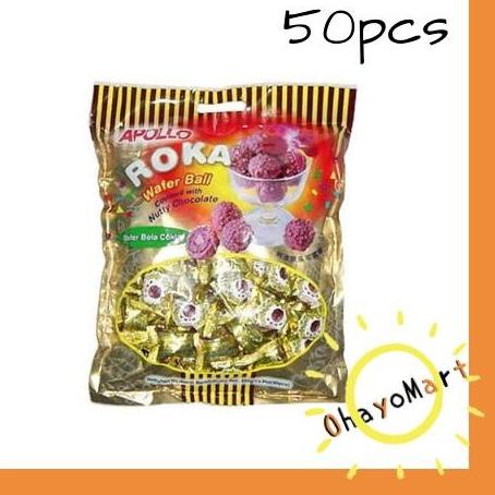 

limited Edition✔️Apollo Roka Refill 50pcs / isi ulang biskuit roka 300grm|RA6