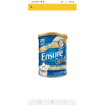 

Ensure gold vanila 850gr