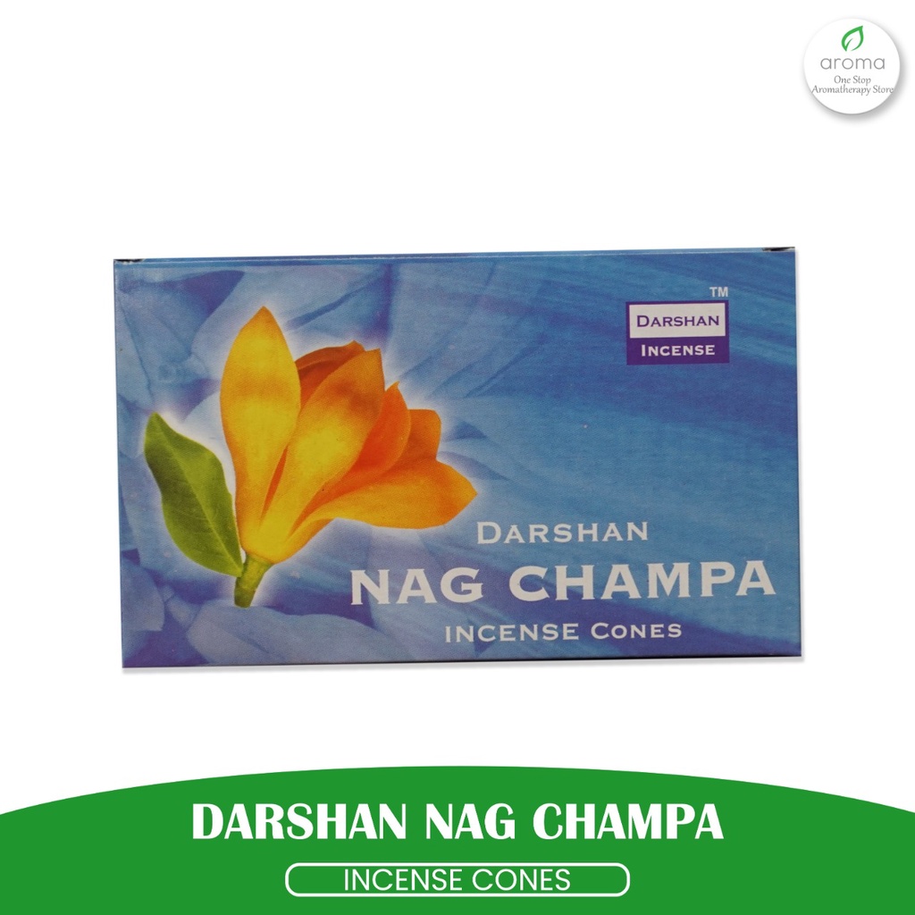 Dupa India (Aromaterapi) Cones - Darshan Nag Champa