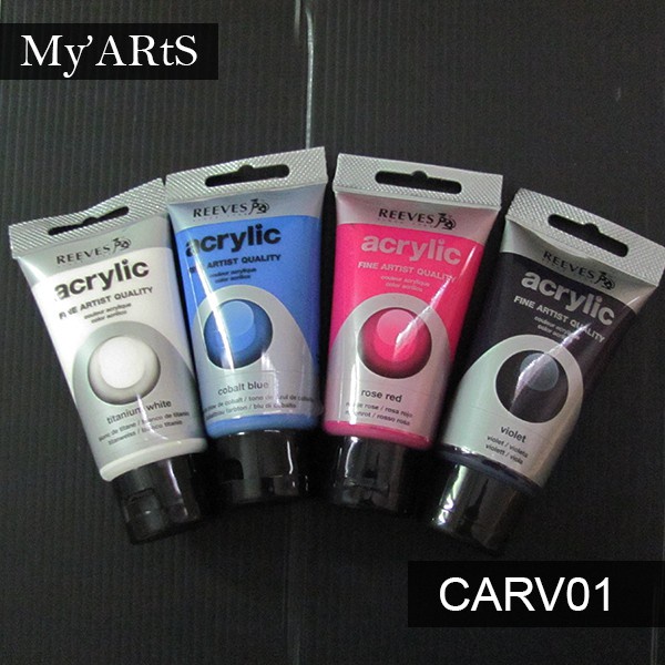 

Reeves Acrylic 75 ml PART 1 Cat Lukis Gambar Akrilik SATUAN