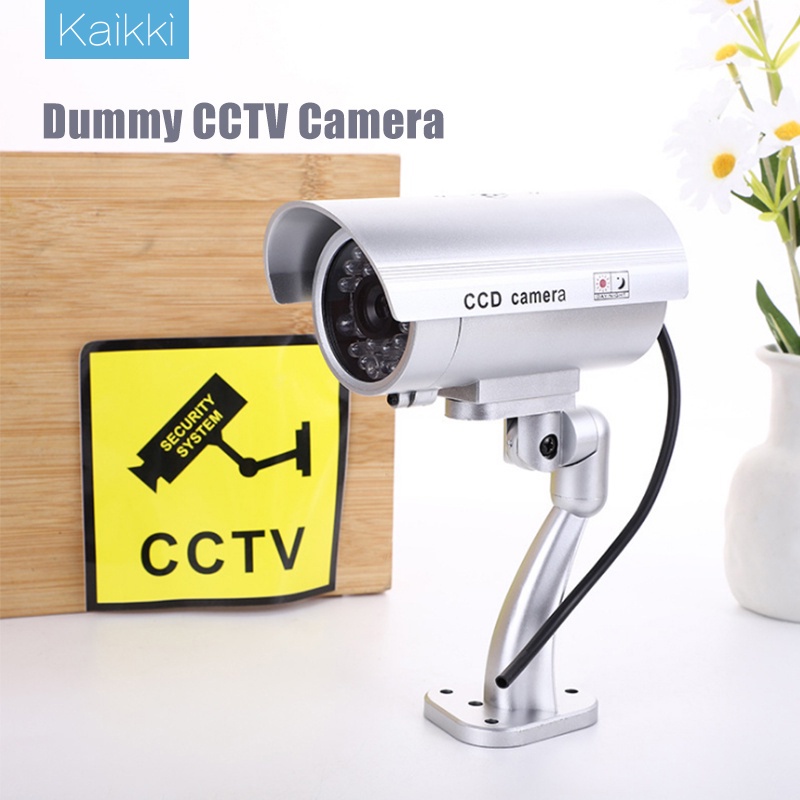 Jual Kaikki Kamera simulasi CCTV Dummy Outdoor Waterprof Camera Palsu