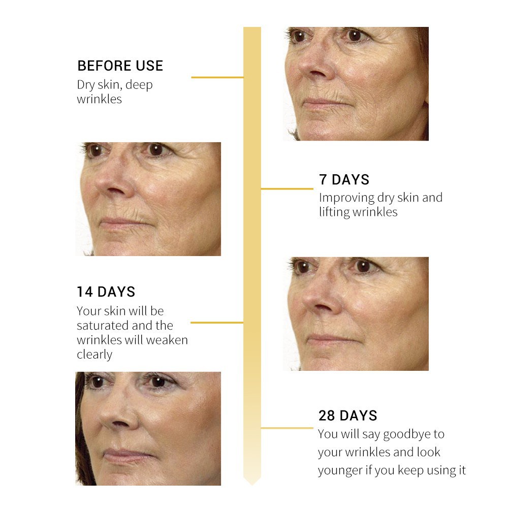 BREYLEE Retinol Set Anti Aging Firming Facial Serum Eye Cream Remove Fine Line Moisturizing 3pcs