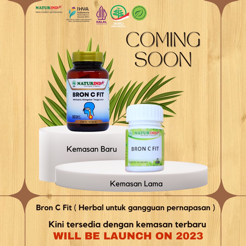 

Bron C Fit (Ramuan Alami Pembersih Paru-Paru)