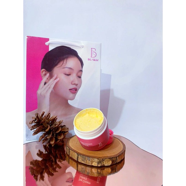 BG SKIN BRIGHTENING GLOW DAY CREAM FIRMULA TERBARU DENGAN 0.2% CHROMABRIGHT UNTUK MEMIDARKAN NODA HI