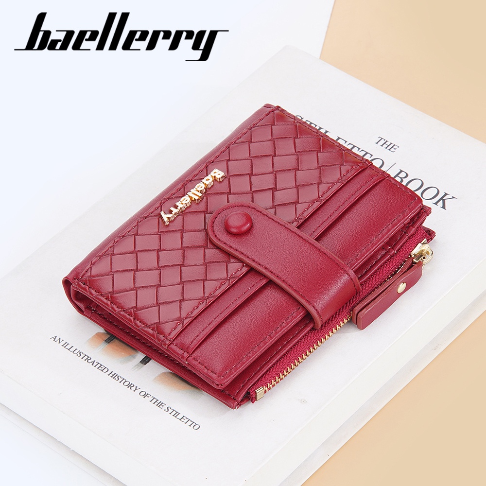 BAELLERRY NR092 Dompet Wanita Kecil Bahan Kulit PU Leather Premium WATCHKITE WKOS