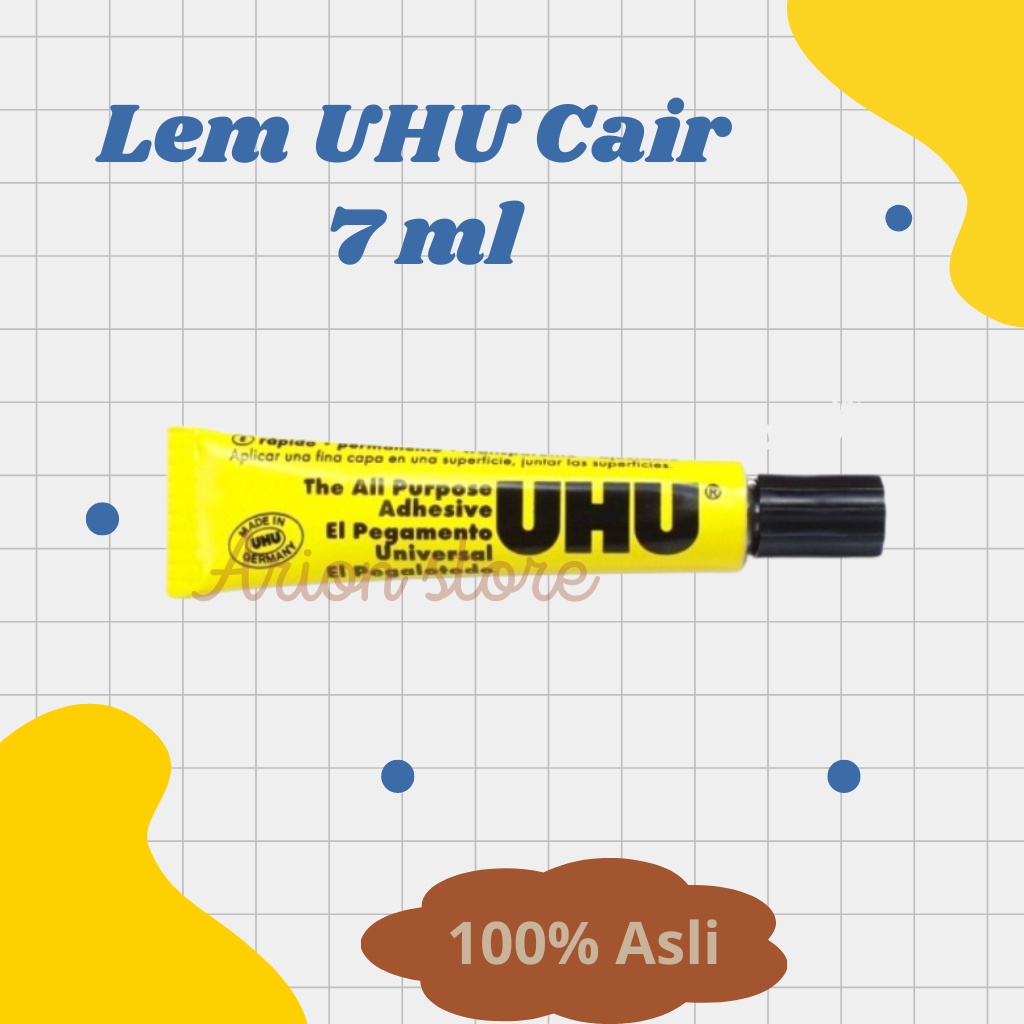 

[ARION STORE] Lem Uhu Cair 7ML/ Lem Cair Uhu 7ML [PCS]