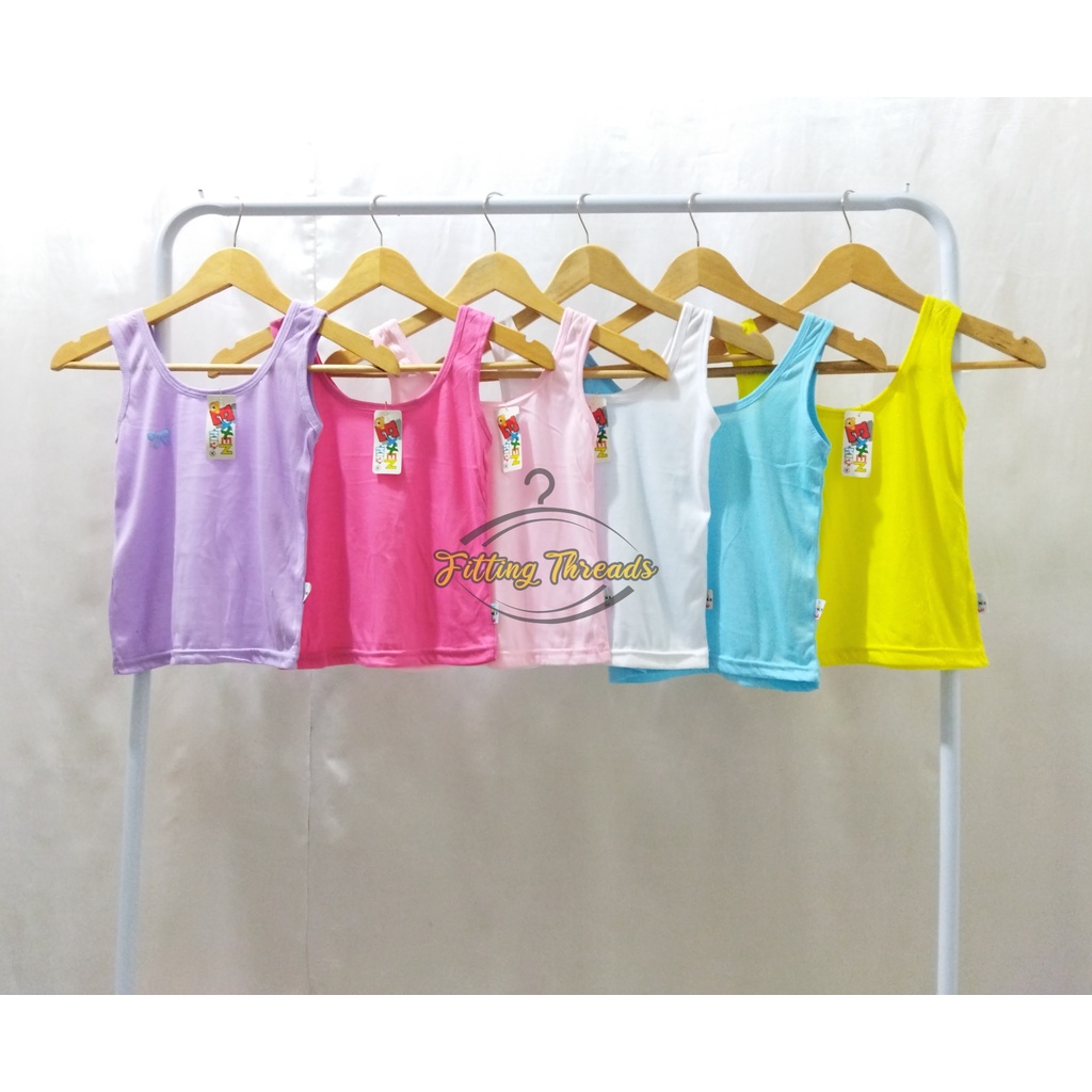 Tangtop premium Anak Perempuan / Tanktop Anak Cewek ESSEN / Tank Top Anak Tali BESAR / Singlet Anak Exxen