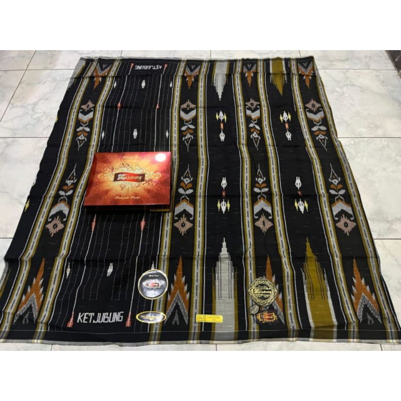 KETJUBUNG SARUNG KETJUBUNG SKG RED DAN GREEN TENUN INDONESIA MUSLIM KEKINIAN